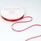 Red Ribbon - Satin Ribbon 1/8 inch x Continuous 100 Yards - Double Faced Thin Ribbon Prefect for Wedding Invitation Card, Gift Wrapping, Crafts, Christmas Ornaments
